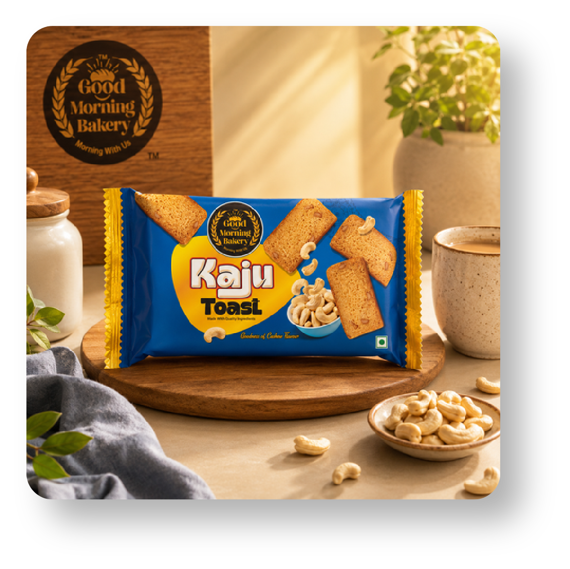 Pack of Good Morning Bakery Kaju Toast