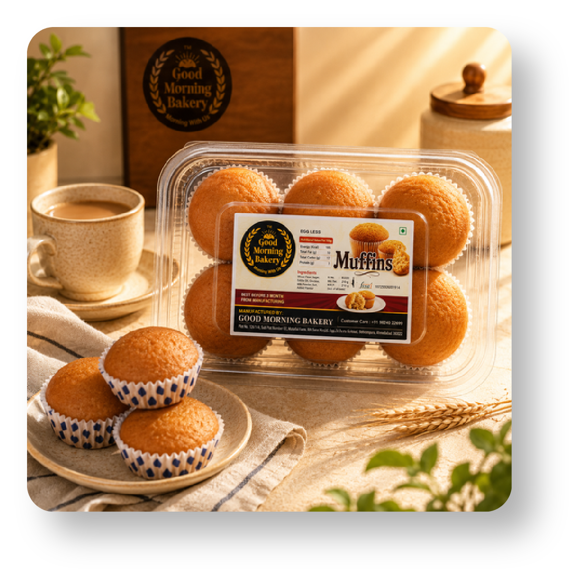 Good Morning Bakery Mawa Muffins