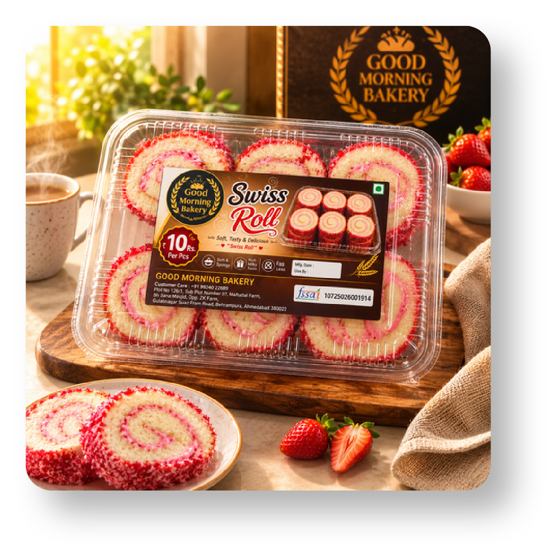 Good Morning Bakery Swiss Roll